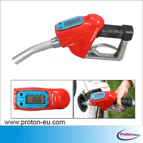 Pipa za točenje goriv 60 L/min z digitalnim tevcem pretoka goriva 3 - Proton d.o.o.