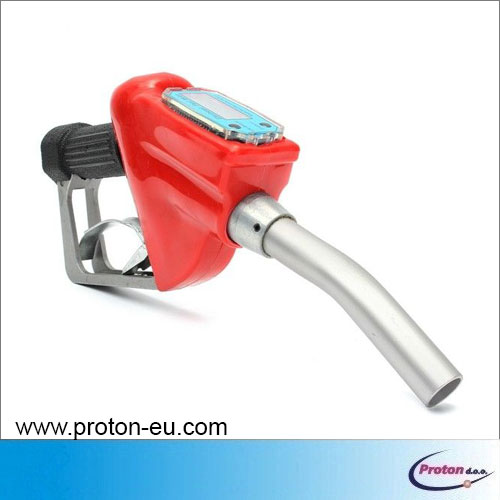 Pipa za točenje goriv 60 L/min z digitalnim tevcem pretoka goriva 9 - Proton d.o.o.