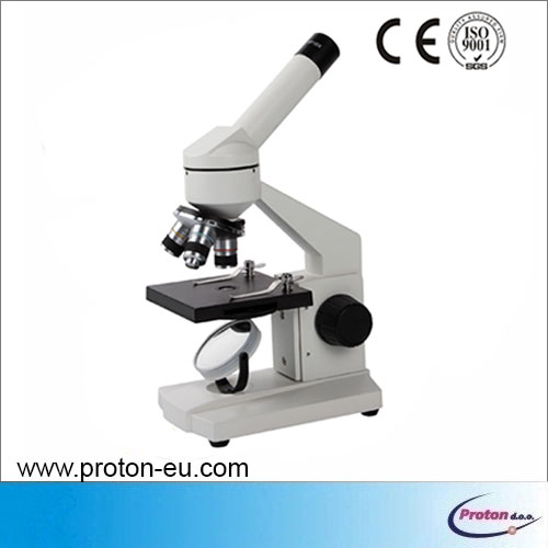 Učni monokolarni bioloki mikroskop z vrtljivim tubusom - Proton d.o.o.